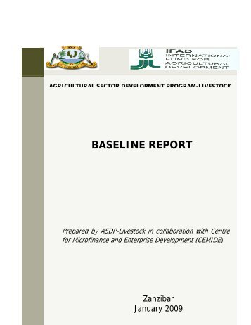 baseline study final report - Kilimo