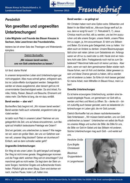 Freundesbrief - Sommer 2013.pdf - Blaues Kreuz Deutschland