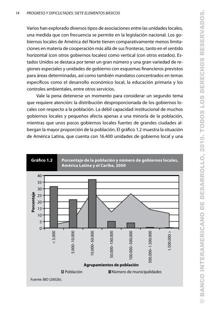 La alternativa local. DescentralizaciÃ³n y desarrollo econÃ³mico