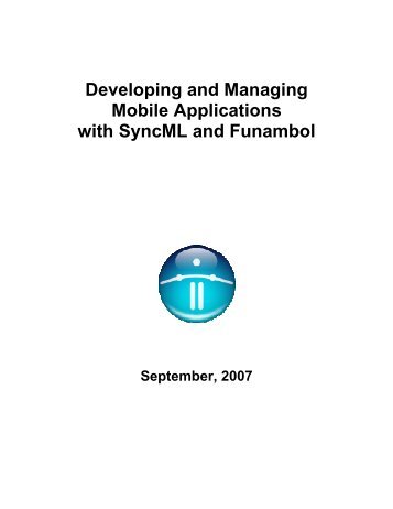 SyncML and Sync4j - Funambol