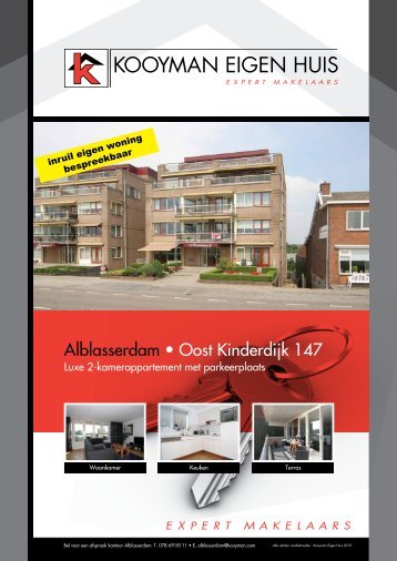 Alblasserdam â¢ Oost Kinderdijk 147 - Kooyman Eigen Huis