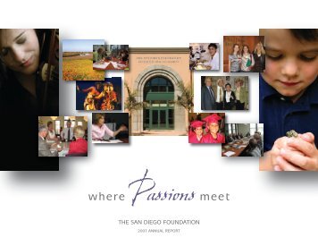 2007 Annual Report - The San Diego Foundation
