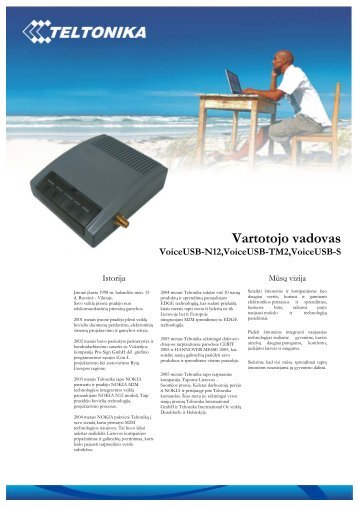 VoiceUSB Vartotojo Vadovas v_1.2.pdf - Teltonika