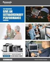 PANASONIC:BROCHURE - Toughbook Full Line - A-TRAC ...