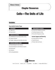 Chapter 16 Resource: Cells-The Units of Life