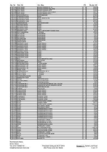 Preisliste 01.09.2011 Gruppe 11.pdf