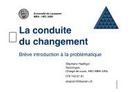 La pyramide du changement - Stephanehaefliger.com