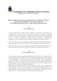 Regolamento inquinamento elettromagnetico - Comune di ...