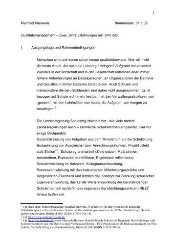 Beitrag von Herrn Manfred Marwede - DGBV