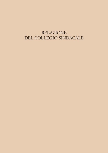 bilancio consuntivo per l'esercizio 1Â° gennaio - 31 dicembre ... - Acri