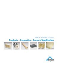 Products - Properties - Areas of Application - Glynwed AB