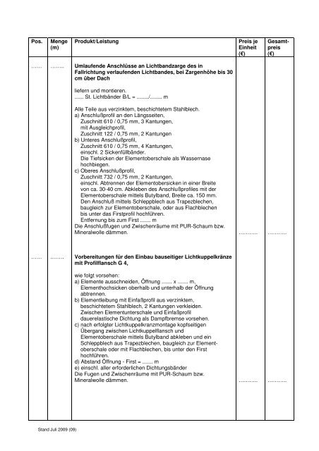 LV-Texte - Metecno Trading GmbH