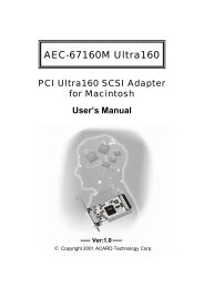 AEC-67160M Ultra160 - Acard