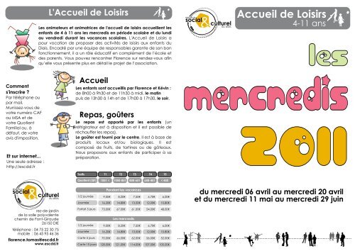 Accueil de Loisirs - ESCDD