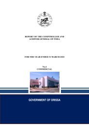 Audit Report No.4 (Commercial) - Accountant General, Odisha