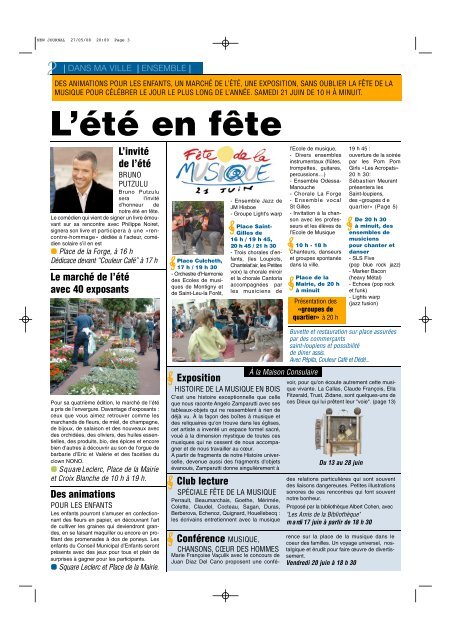 Magazine juin 2008 - Saint-Leu-La-ForÃªt