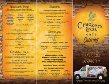55002 Crackers Catering Menu.indd - Crackers & Co Cafe