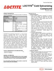 7000 system cold galvanizing compound