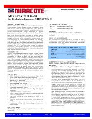 Mirastain II Base - Miracote