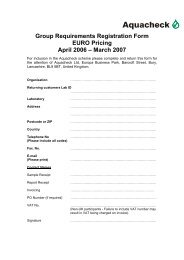 Group Requirements Registration Form EURO Pricing April 2006 ...