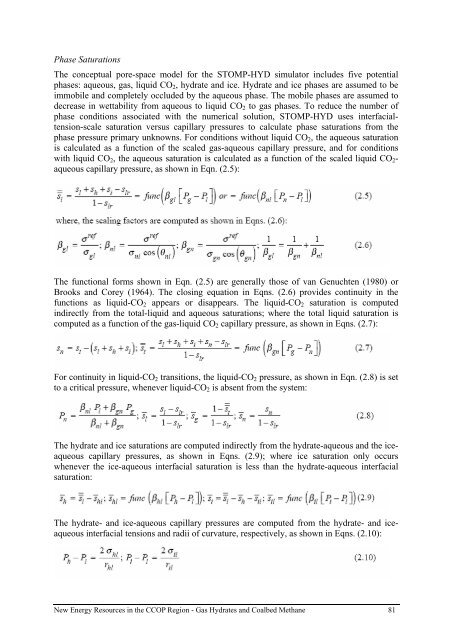 gas hydrate - CCOP