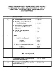 Reply from Tamil Nadu - National Commission for Scheduled Tribes ...