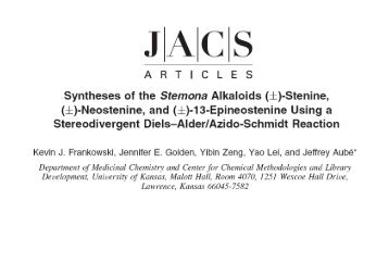 TOTAL SYNTHESIS OF STEMONA ALKALOIDS.pptx