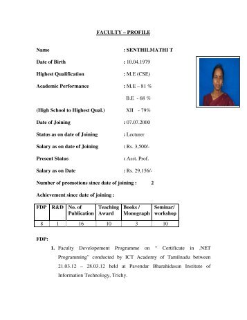 ME (CSE) Academic Performance - Jayaram College of Engineering ...