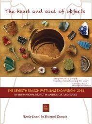 Pattanam Material Culture Studies - Kerala History