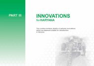 Part-III Haryana Innovates.pdf - National Innovation Foundation