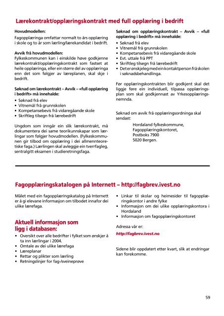 SÃ¸kjarkatalogen for 2005 i pdf-format - Hordaland fylkeskommune