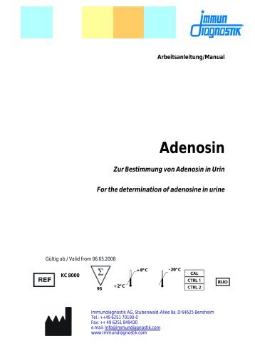 HPLC-Analytik Adenosin - Labodia