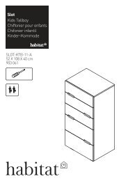 Descargar instrucciones de montaje - Habitat