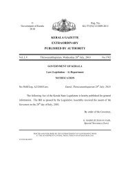 The Kerala Finance Act - 2010 - Kerala Commercial Taxes