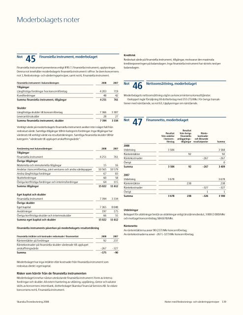 Ãrsredovisning 2008 - Skanska