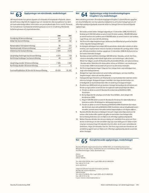 Ãrsredovisning 2008 - Skanska