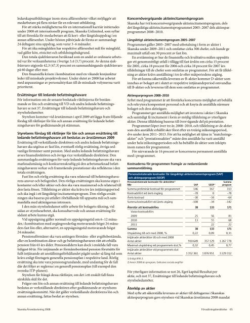 Ãrsredovisning 2008 - Skanska