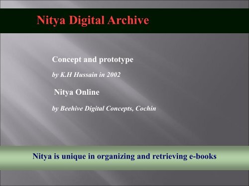 P. Suprabha. Digital Archiving at State Central Library - CONTENT ...