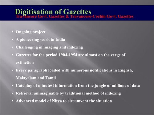 P. Suprabha. Digital Archiving at State Central Library - CONTENT ...