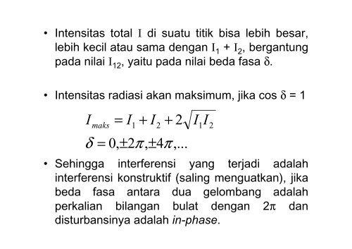 Bab-4. Interferensi Cahaya