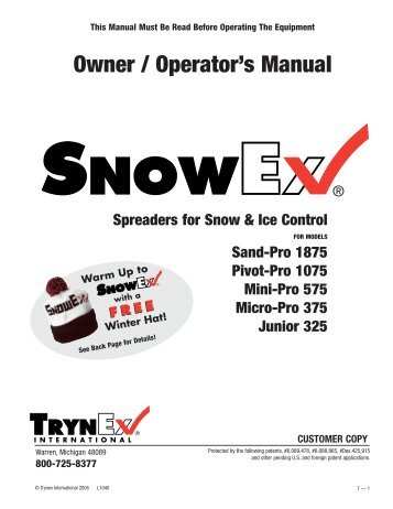 3-06 7 SnowEx.indd - Special Maskiner A/S