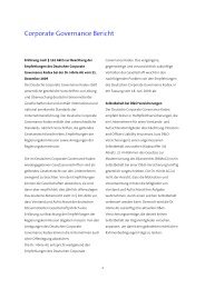 Corporate Governance Bericht 2009 - Dr. HÃ¶nle AG