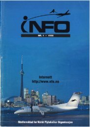 INFO - Norsk Flytekniker Organisasjon