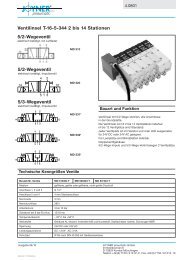 5/2-Wegeventil - JOYNER pneumatic GmbH