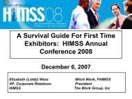 View PowerPoint Slides from the First Time Exhibitor Webinar on ...