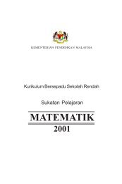 Matematik - Kementerian Pelajaran Malaysia