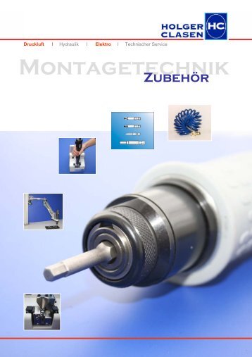 Montagetechnik Zubehör - HOLGER CLASEN