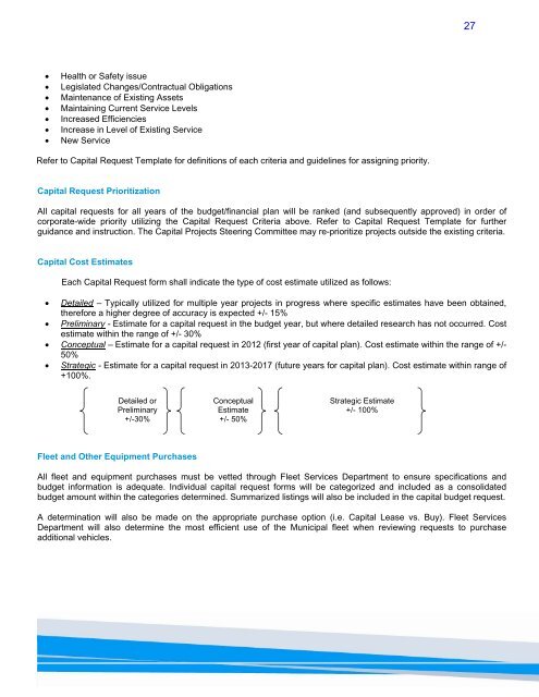 2012 approved budget and financial plan - Regional Municipality of ...