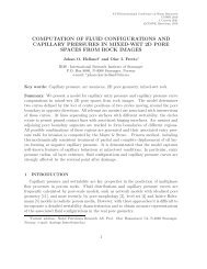 computation of fluid configurations and capillary pressures in mixed ...