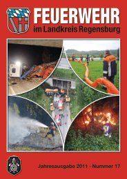 Feuerwehren des Landkreises Regensburg ... - KFV Regensburg